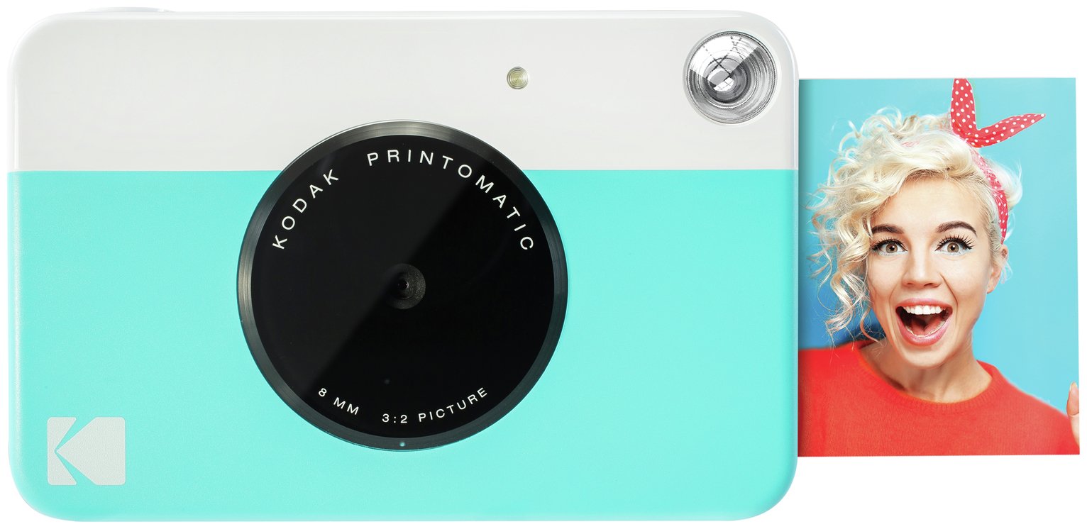 Kodak Printomatic Instant Camera - Blue