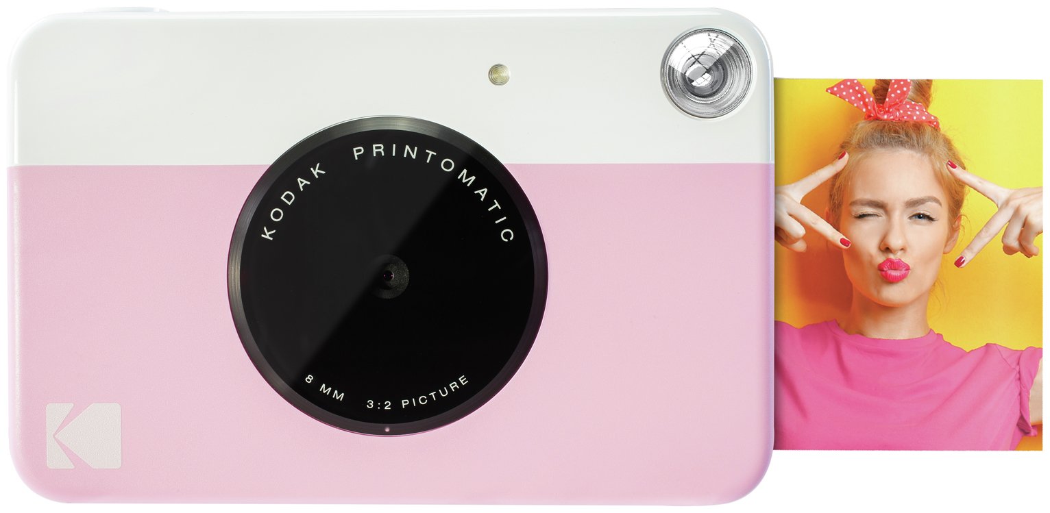 Kodak Printomatic Instant Camera - Pink