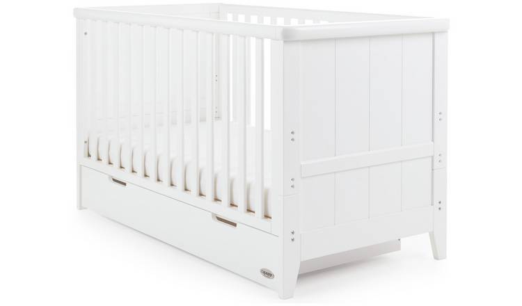 Buy Obaby Belton Cot Bed White Cots And Cot Beds Argos
