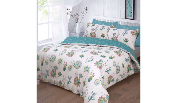 Buy Argos Home Summer Cactus Bedding Set Single Duvet Cover