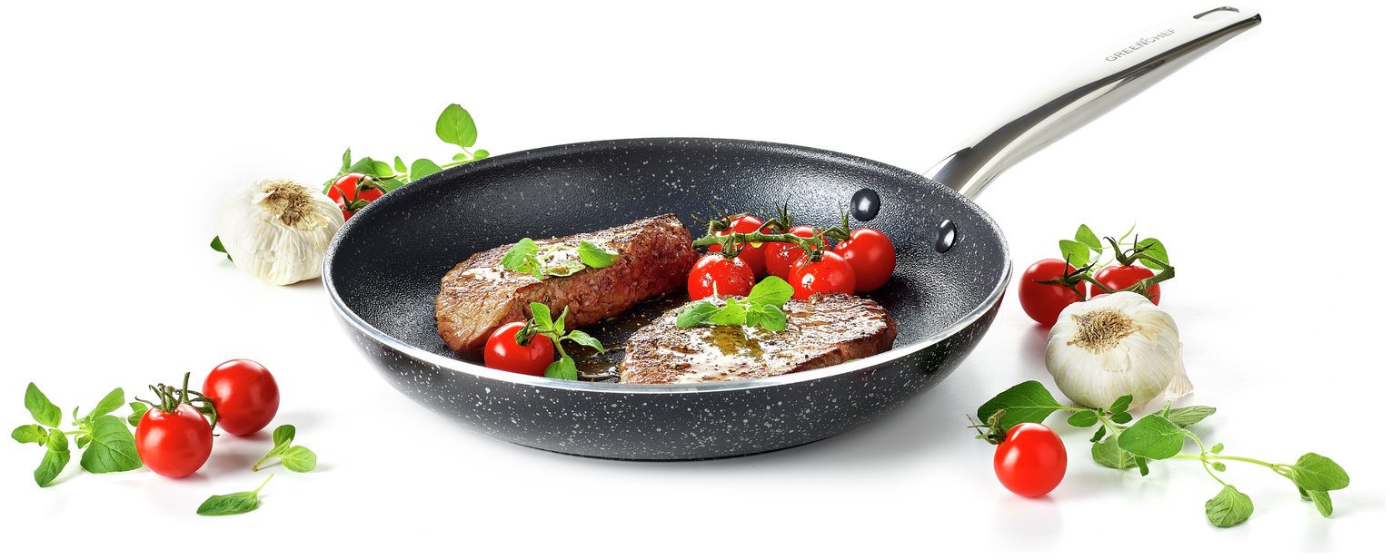 GreenChef 24cm Toughened Non Stick Open Frying Pan Reviews