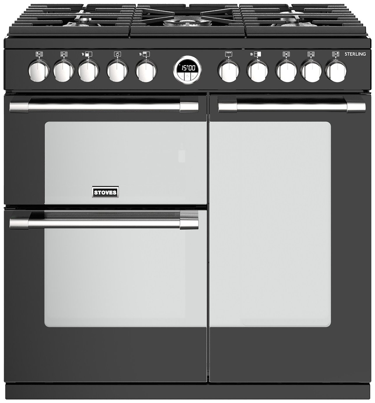 Stoves Sterling S900DF Electric Range Cooker - Black