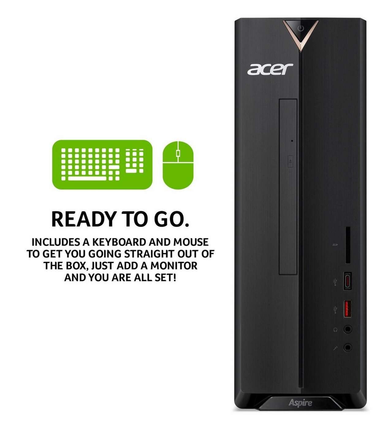 Acer Aspire XC330 AMD A9 8GB 1TB Desktop PC Reviews
