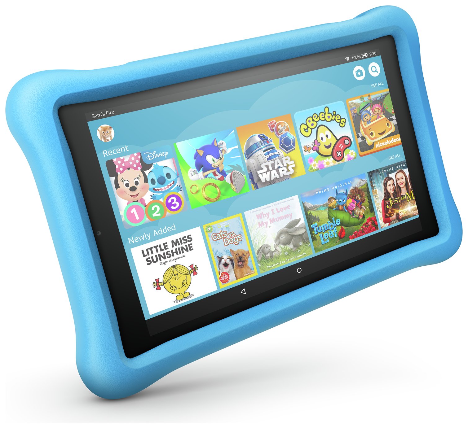 Amazon Fire 8 Kids Edition 8 Inch 32GB Tablet - Blue