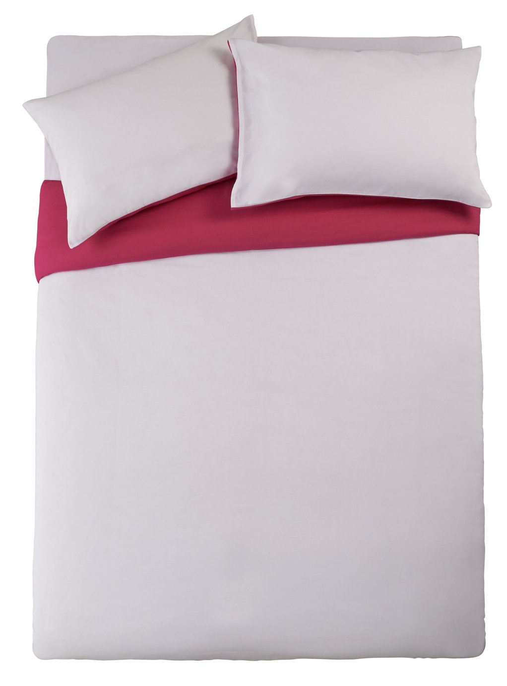 Argos Home Fuchsia and White Bedding Set Reviews