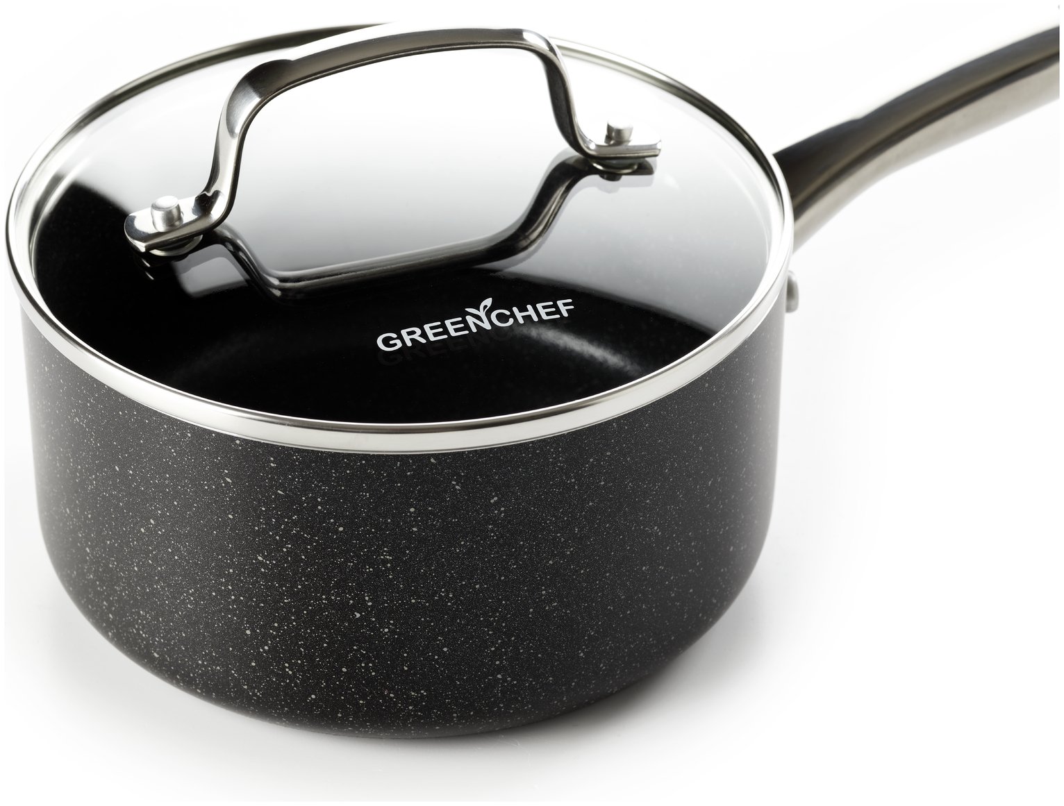 GreenChef 3 Piece Toughened Non Stick Saucepan Set Reviews
