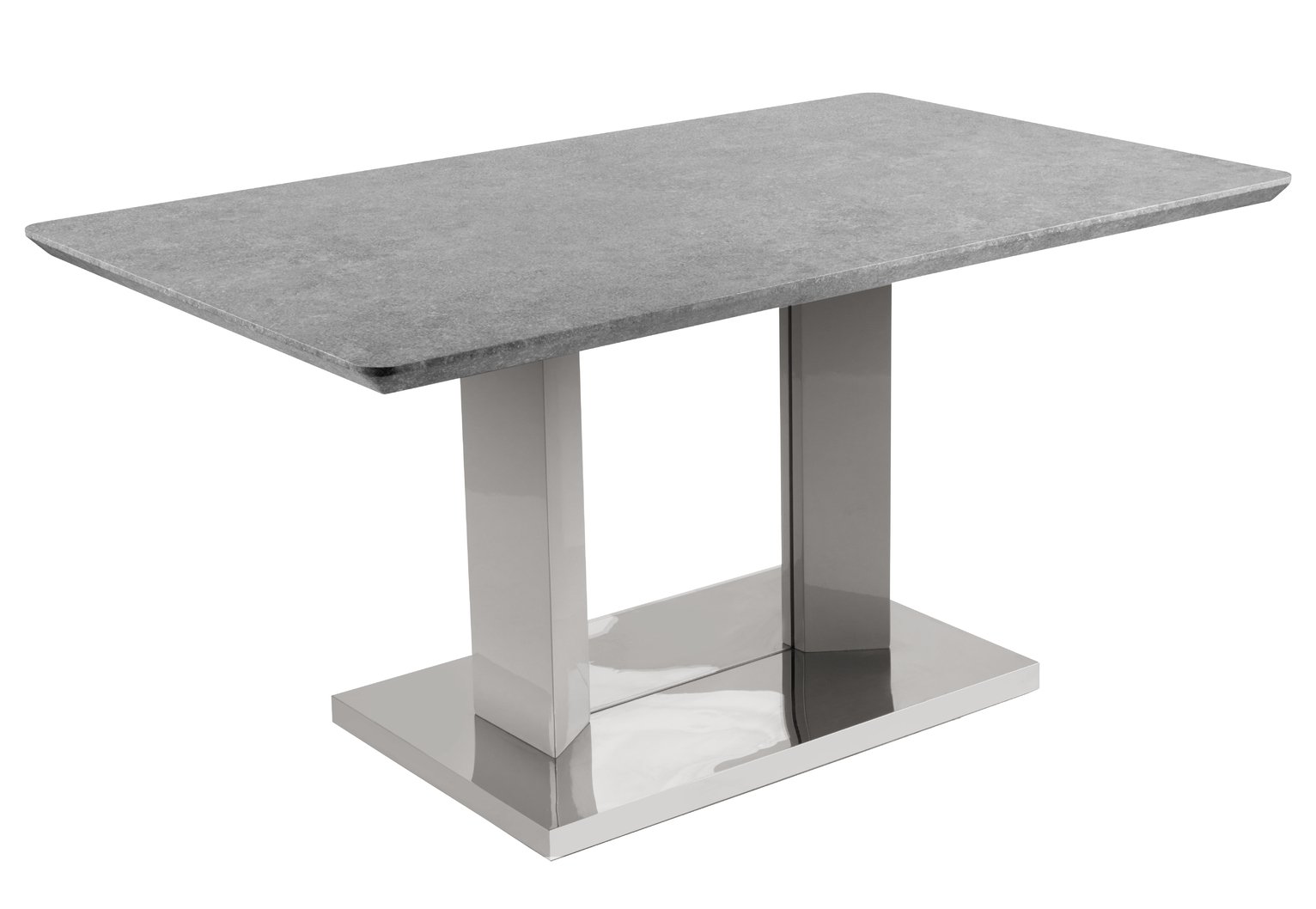 Argos Home Dalston Granite Effect Pedestal Dining Table