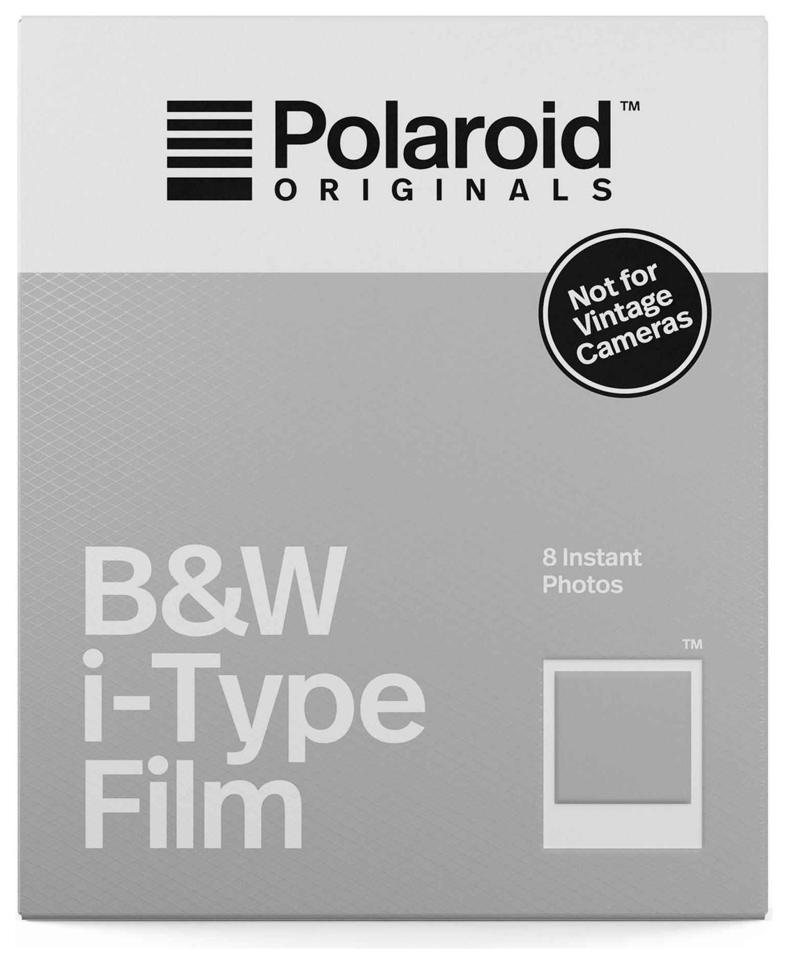 Polaroid Originals 4669 Black & White Film for I Type