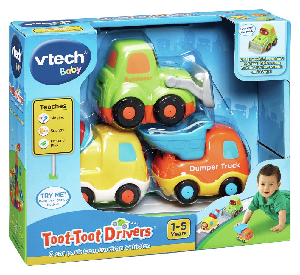 VTech Toot Toot 3 Construction Vehicle Pack review