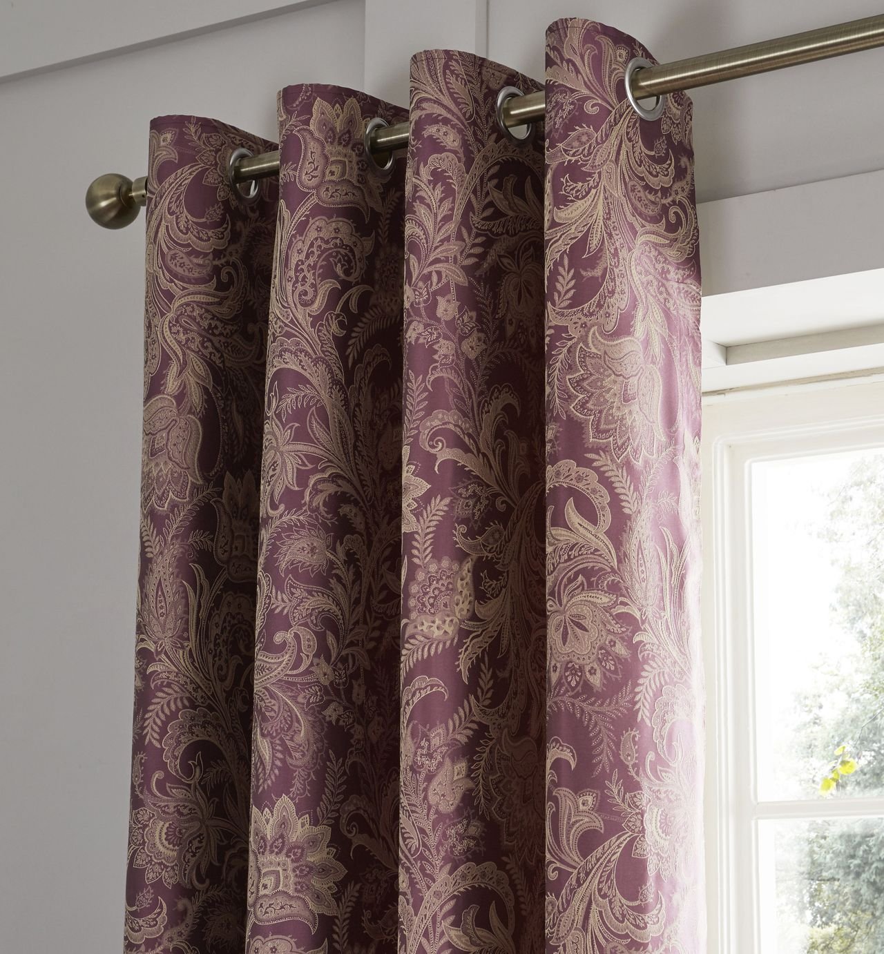 Catherine Lansfield Regal Jacquard Curtains Review