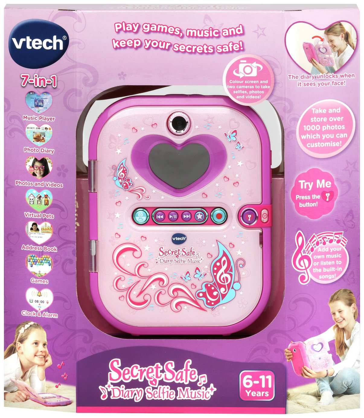 vtech secret safe treasure chest argos