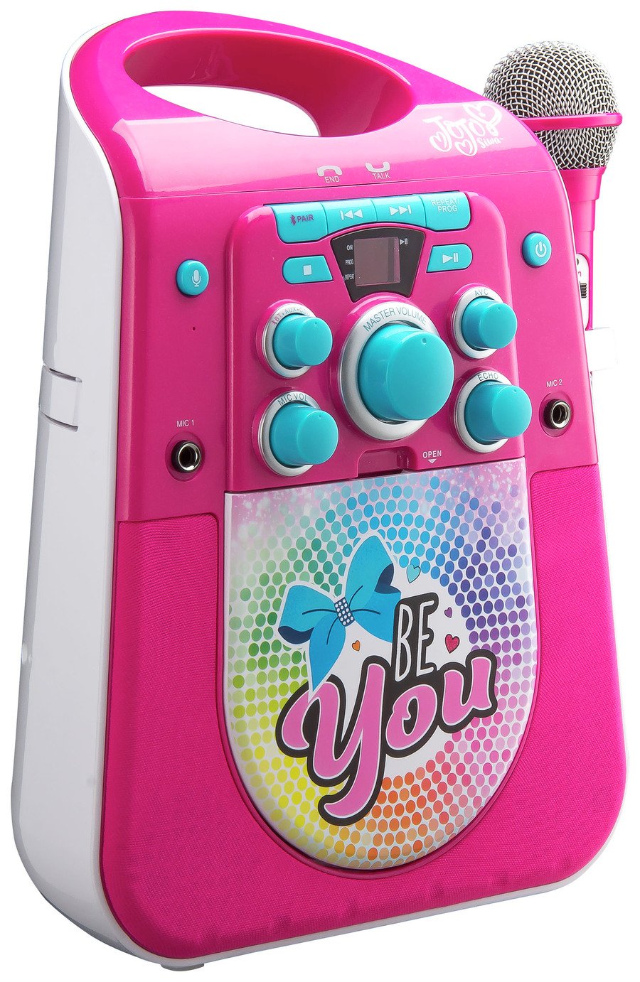 Jojo Siwa Bluetooth CDG Karaoke Machine with Microphone Reviews