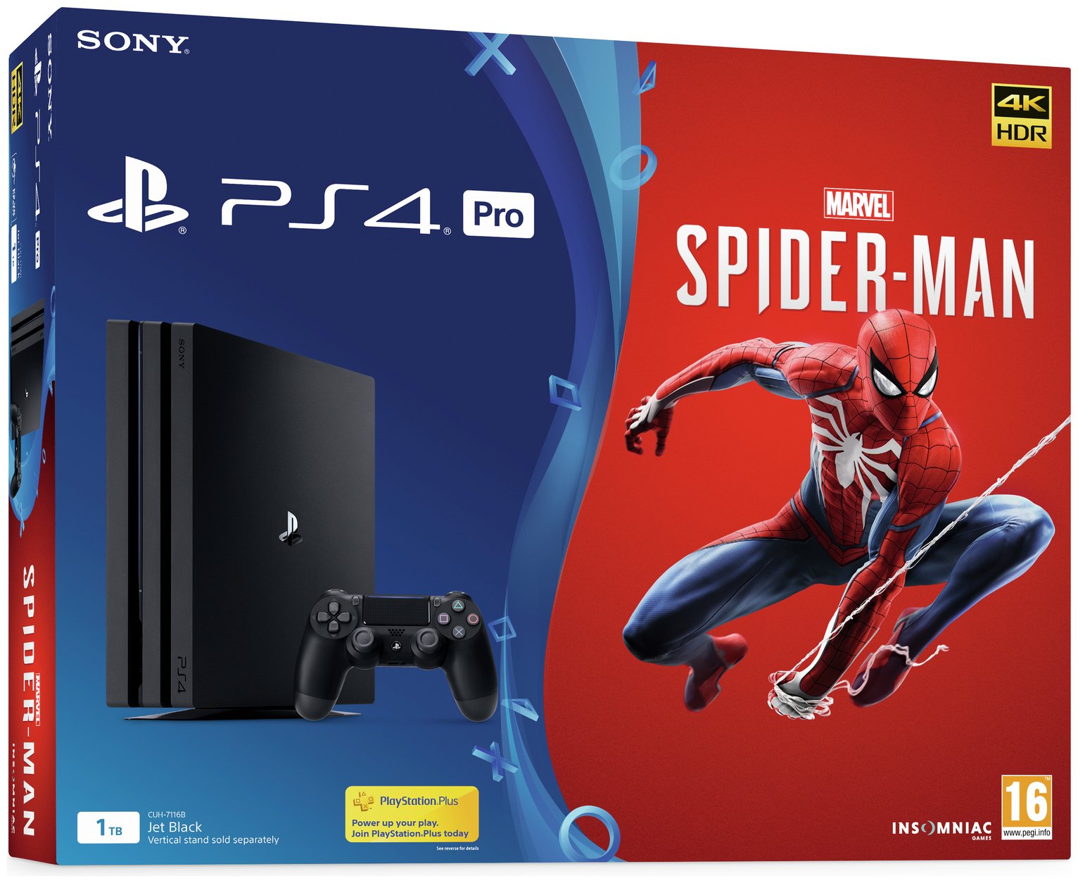 Sony PS4 Pro 1TB Marvel's Spiderman Console & Game Bundle Reviews