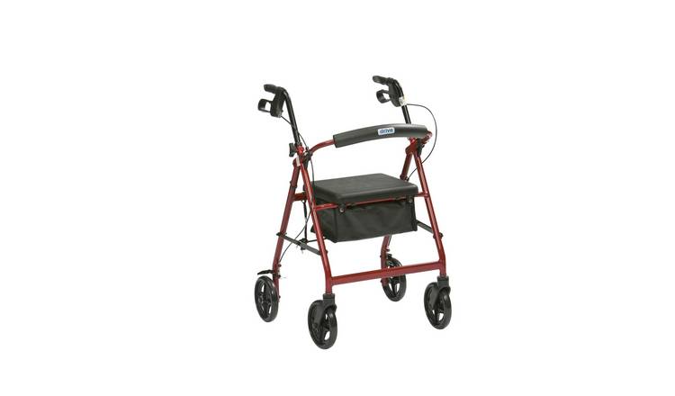 Buy Drive Devilbiss Aluminium Four Wheel Rollator Walking Frame ...