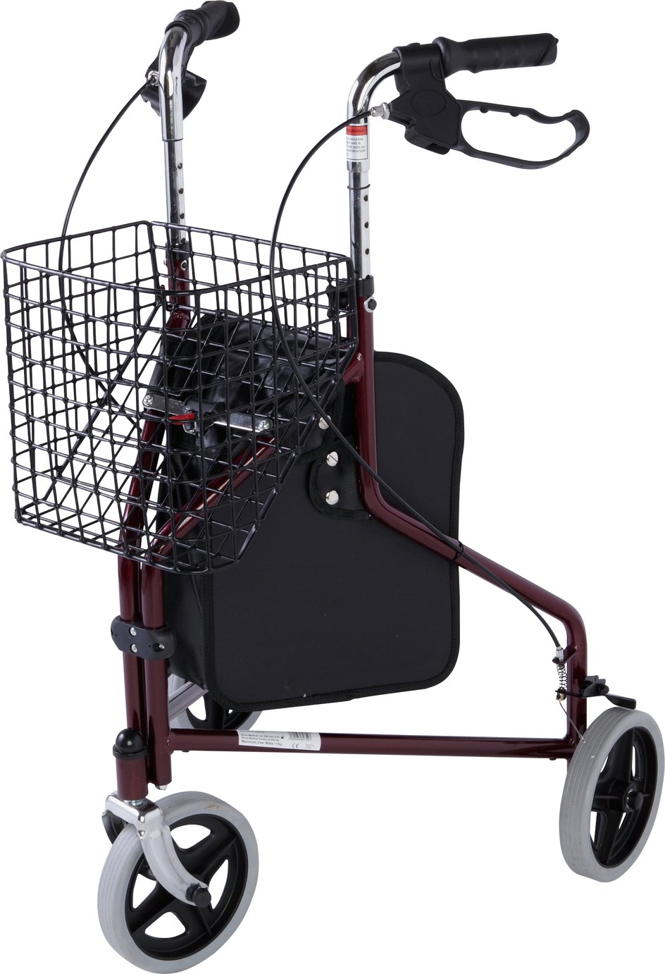 Drive Devilbiss Steel Three Wheel Rollator with Basket Review