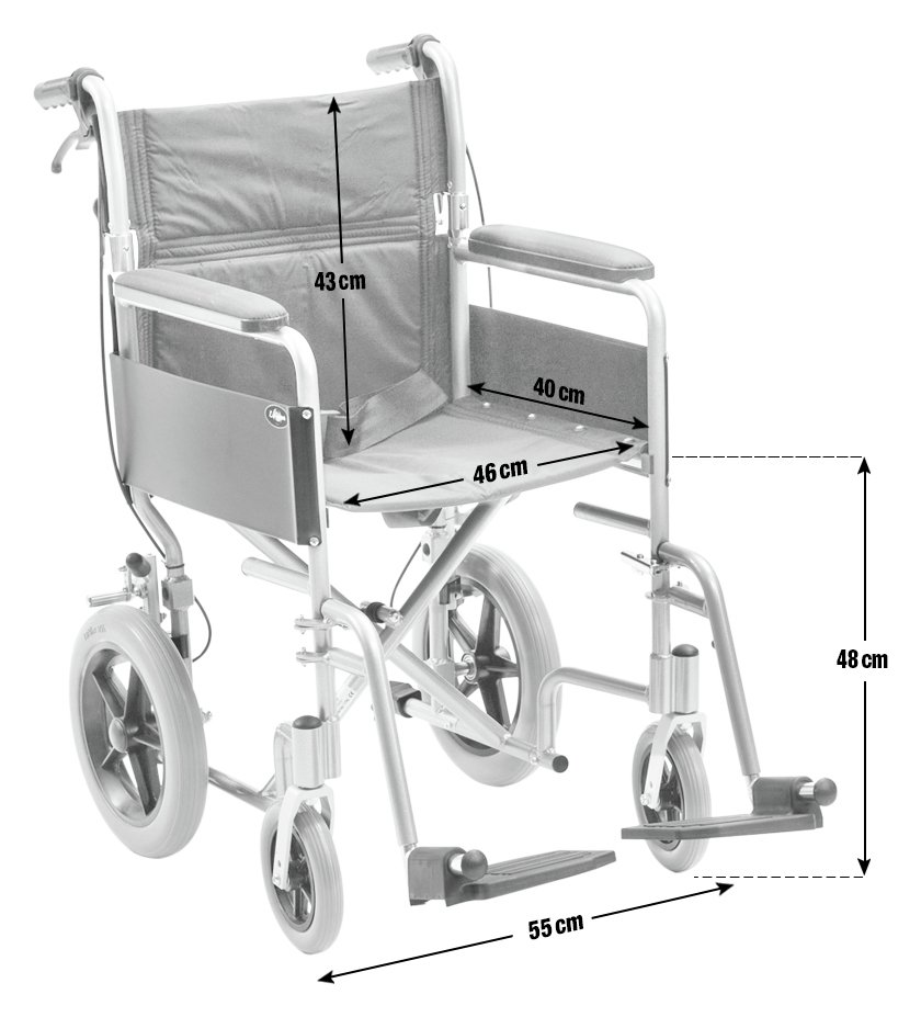 Drive DeVilbiss Healthcare Lightweight Aluminium Transit Wheelchair Reviews