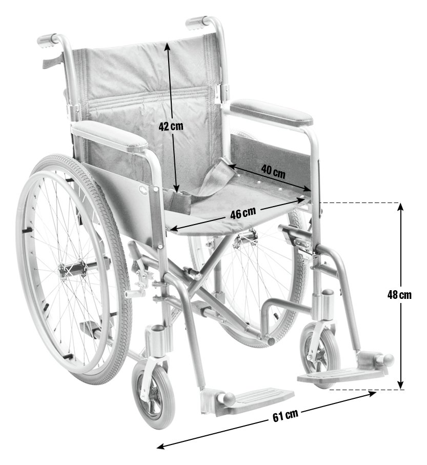 Drive DeVilbiss Healthcare Lightweight Aluminium Self Propelled