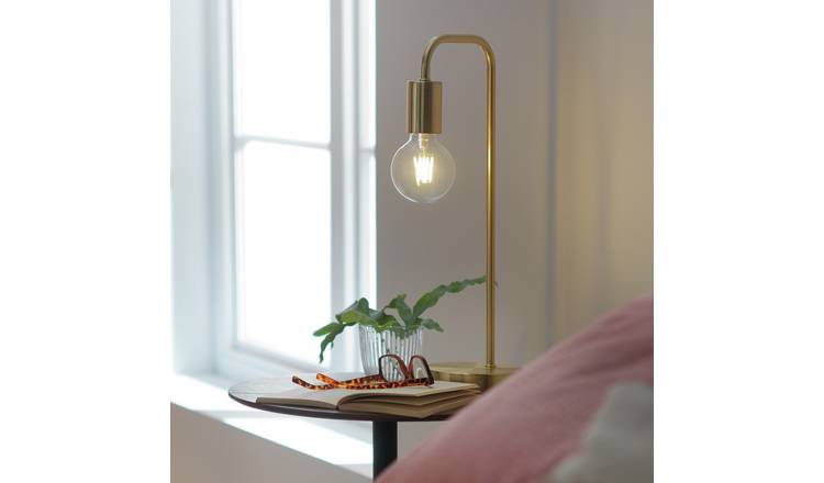 Buy Habitat Rayner Table Lamp Brass Table Lamps Argos