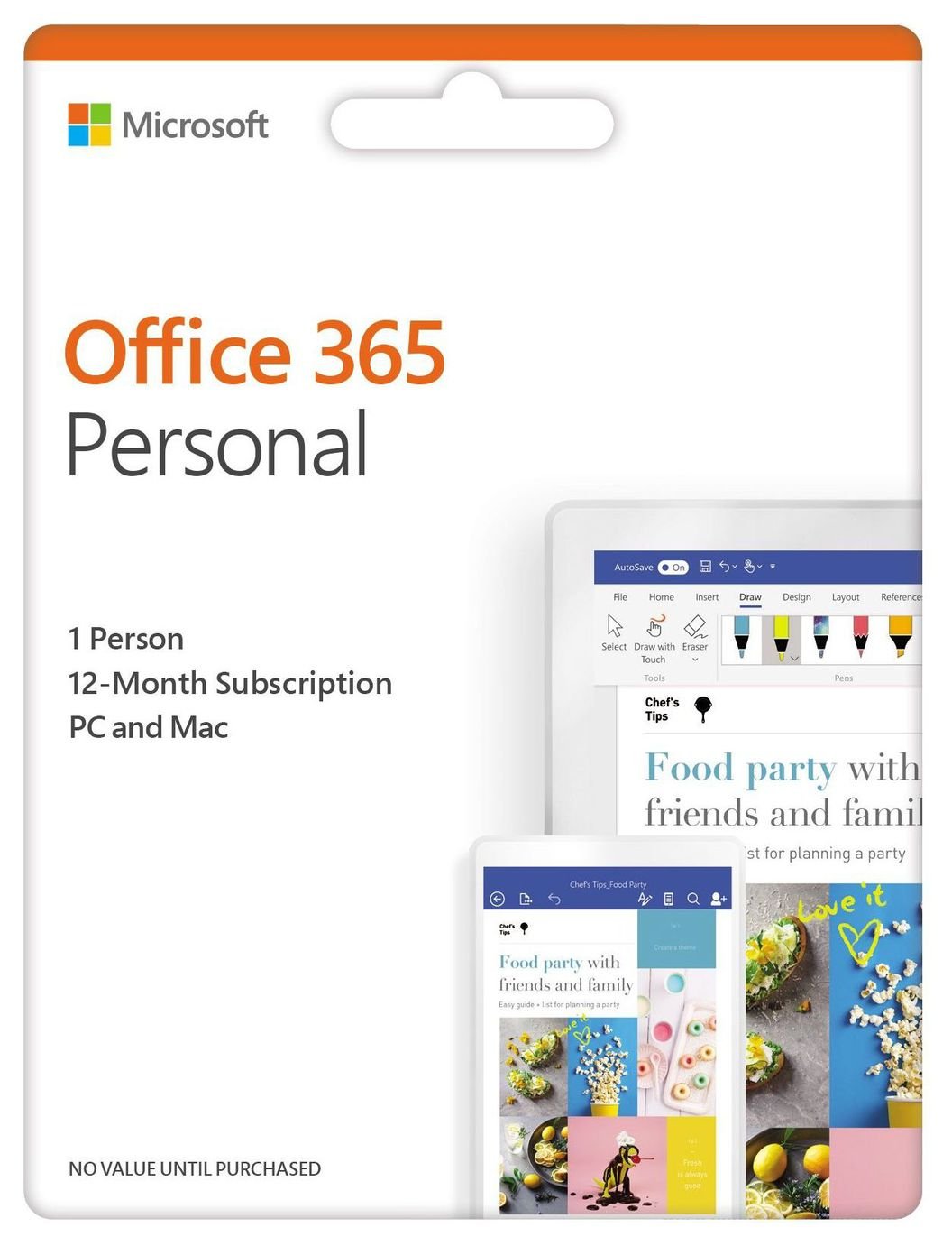 Microsoft Office 365 1 Year 1 User Personal-Store Collection