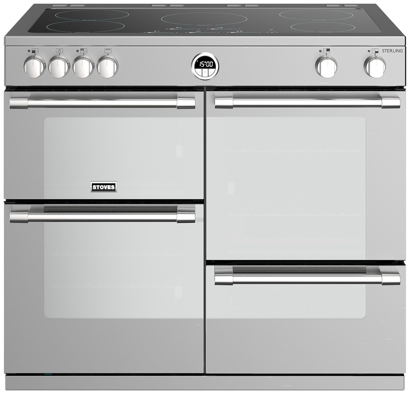 Stoves Sterling S1000EI Electric Range Cooker - S/Steel