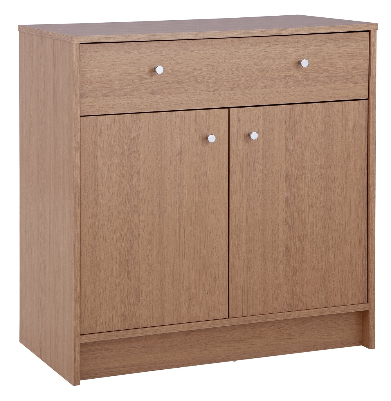 Argos Home Malibu 2 Door 1 Drawer Sideboard - Oak Effect