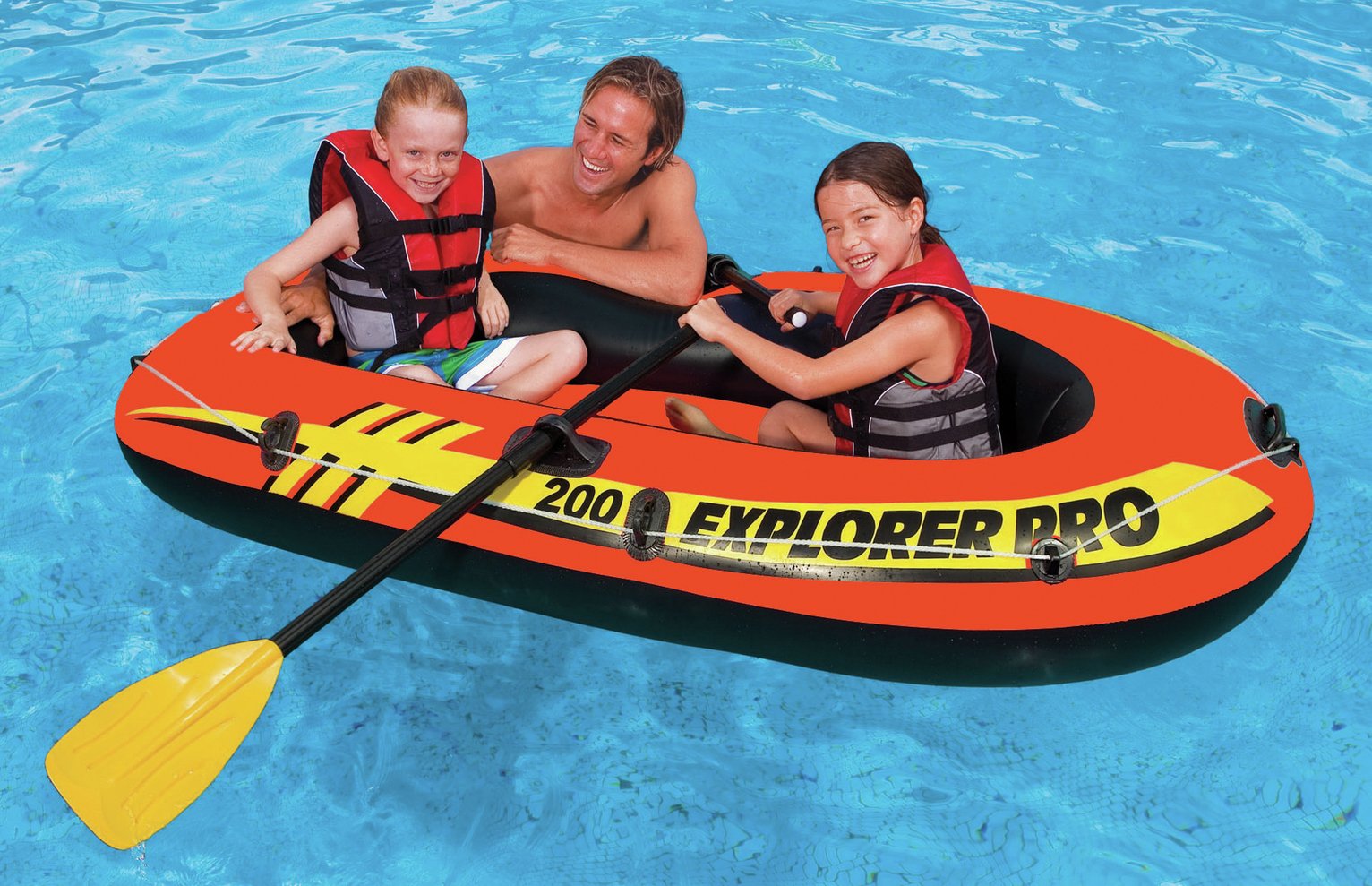 Intex Explorer Pro Inflatable Boat Set Reviews