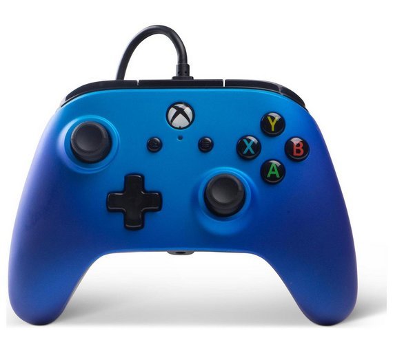 PowerA Xbox One Enhanced Wired Controller - Sapphire Fade