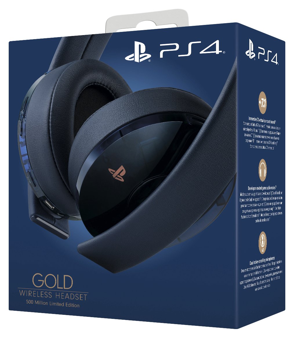 Ps4 gold headset discount argos