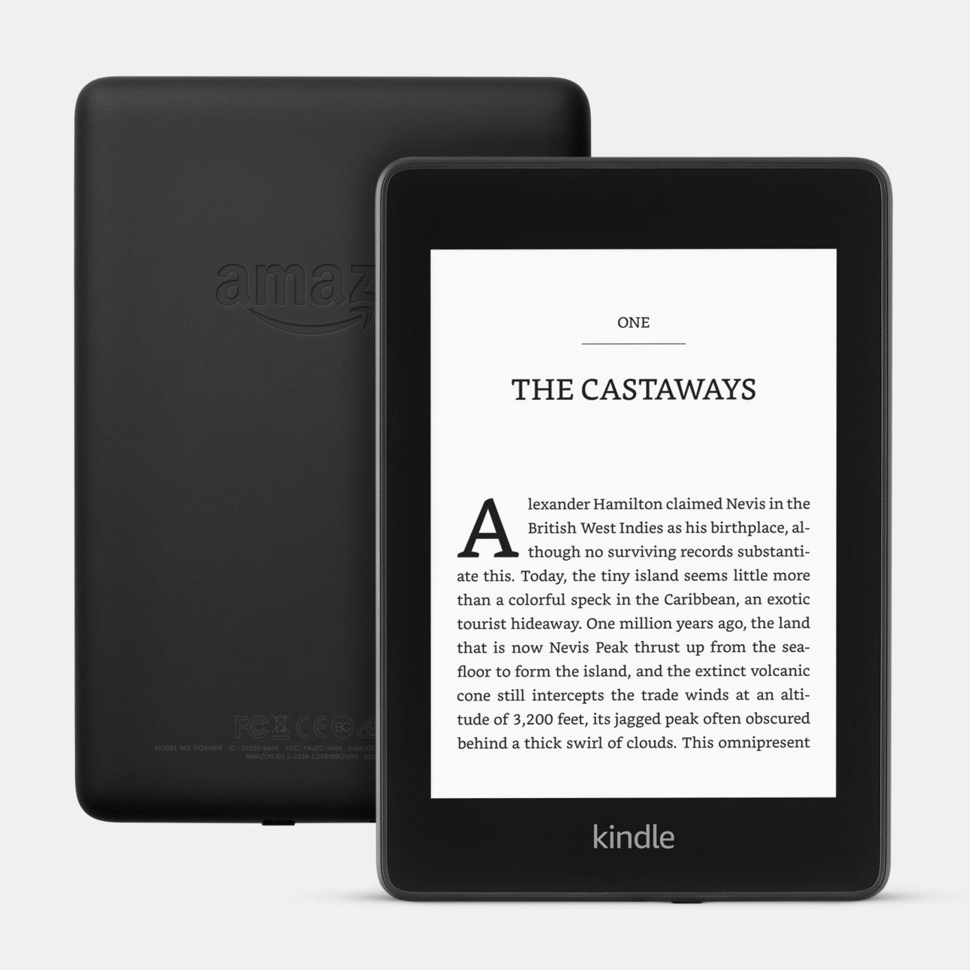 Kindle Paperwhite 8GB E-Reader 2018 - Black (8652601) | Argos Price