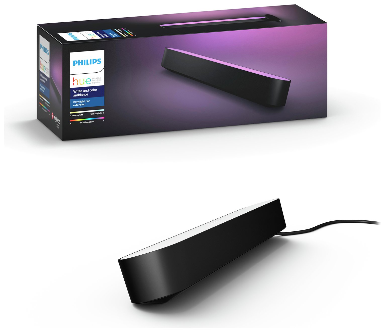 Philips Hue Play Entertainment Light Bar Extension Kit Black