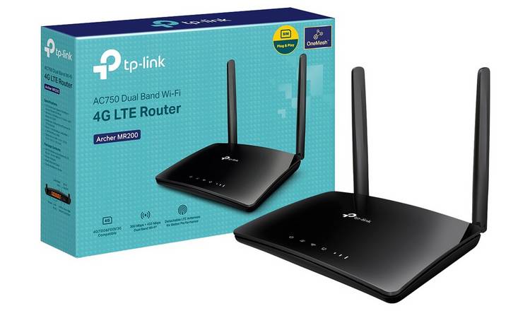 TP-Link AC750 Dual-Band Wi-Fi 4G Router 