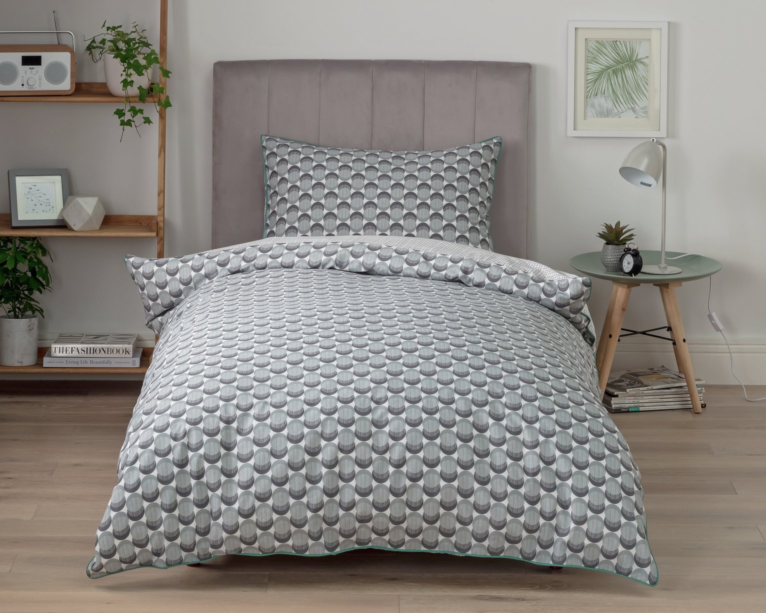 Argos Home Monochrome Circles Printed Bedding Set Review