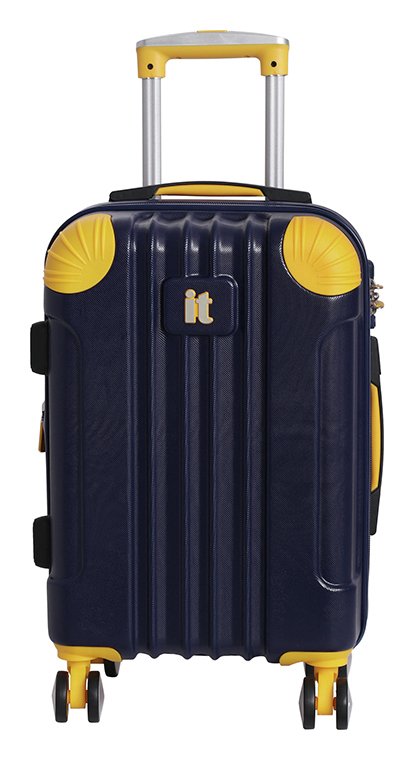 it Luggage Expandable 8 Wheel Hard Cabin Suitcase
