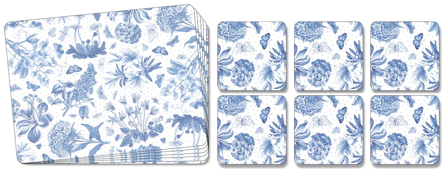 Pimpernel Set of 6 Botanic Mats and Coasters Reviews