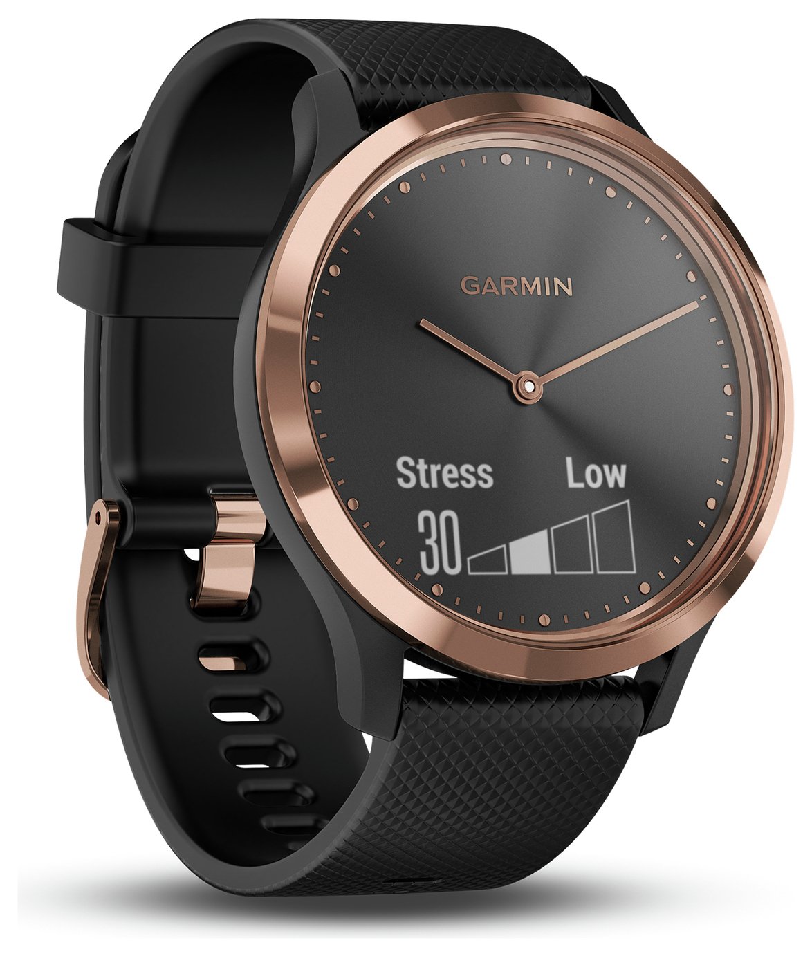 Garmin Vivomove HR Smart Watch - Rose-Gold and Black