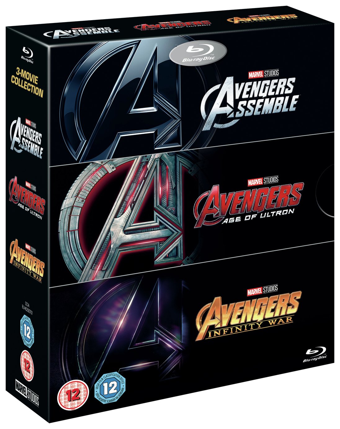 Avengers: 3 Movie Collection Blu-Ray