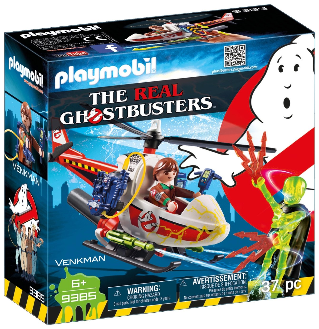 Playmobil 9385 Ghostbusters Venkman with Helicopter review