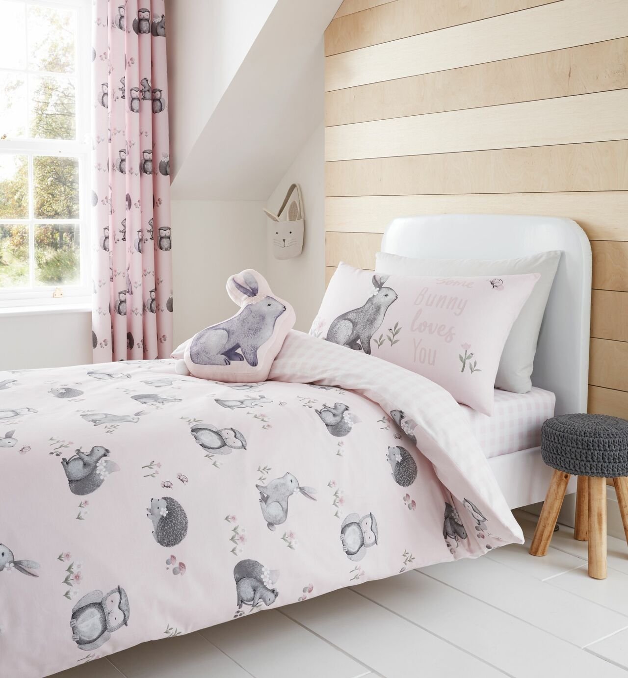 Catherine Lansfield Woodland Friends Bedding Set - Single