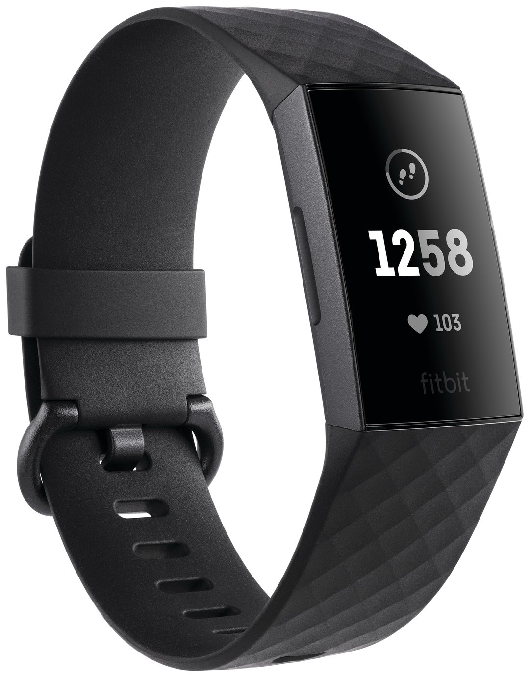 Fitbit Charge 3 Fitness Tracker - Graphite Black