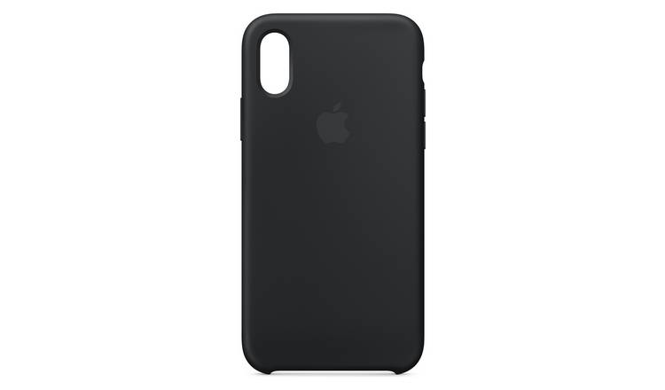 Buy Apple iPhone Xs Max Silicone Phone Case Black Mobile