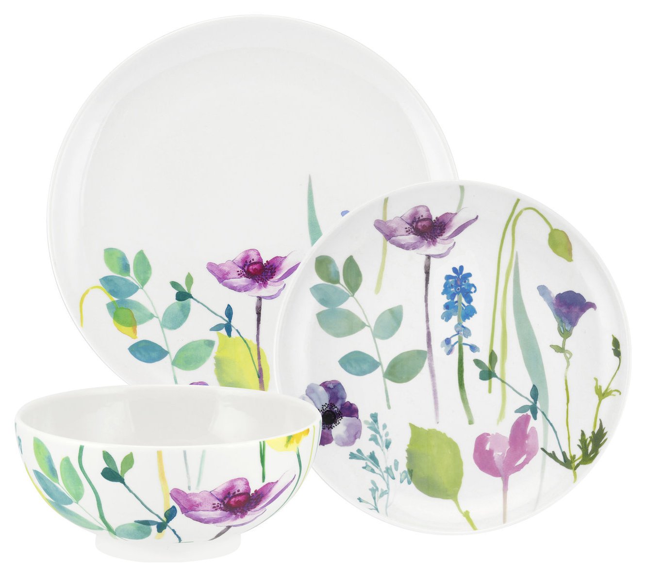 Portmeirion 12 Piece Water Garden Dinner Set review