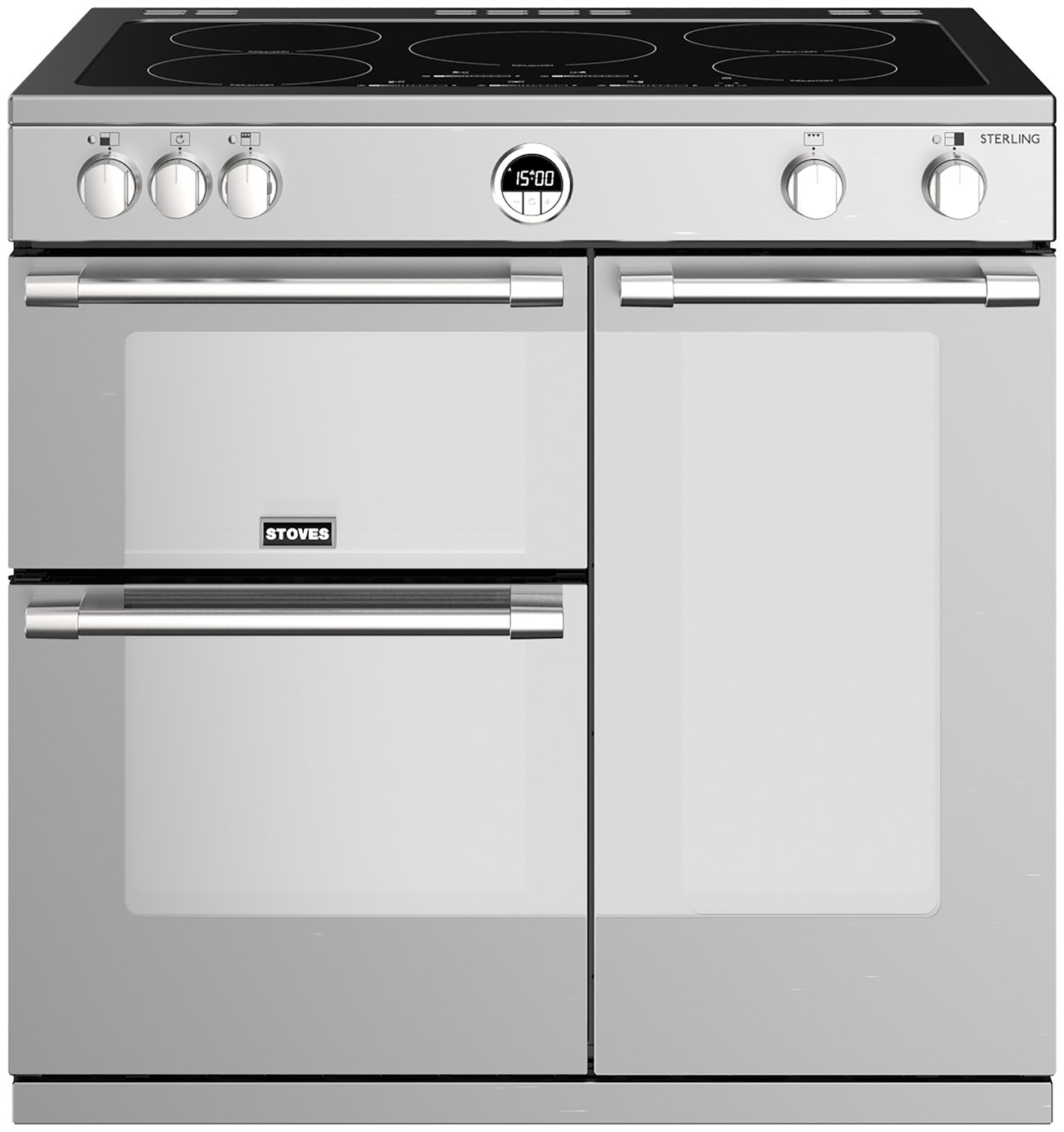 Stoves Sterling S900EI Electric Range Cooker - S/Steel