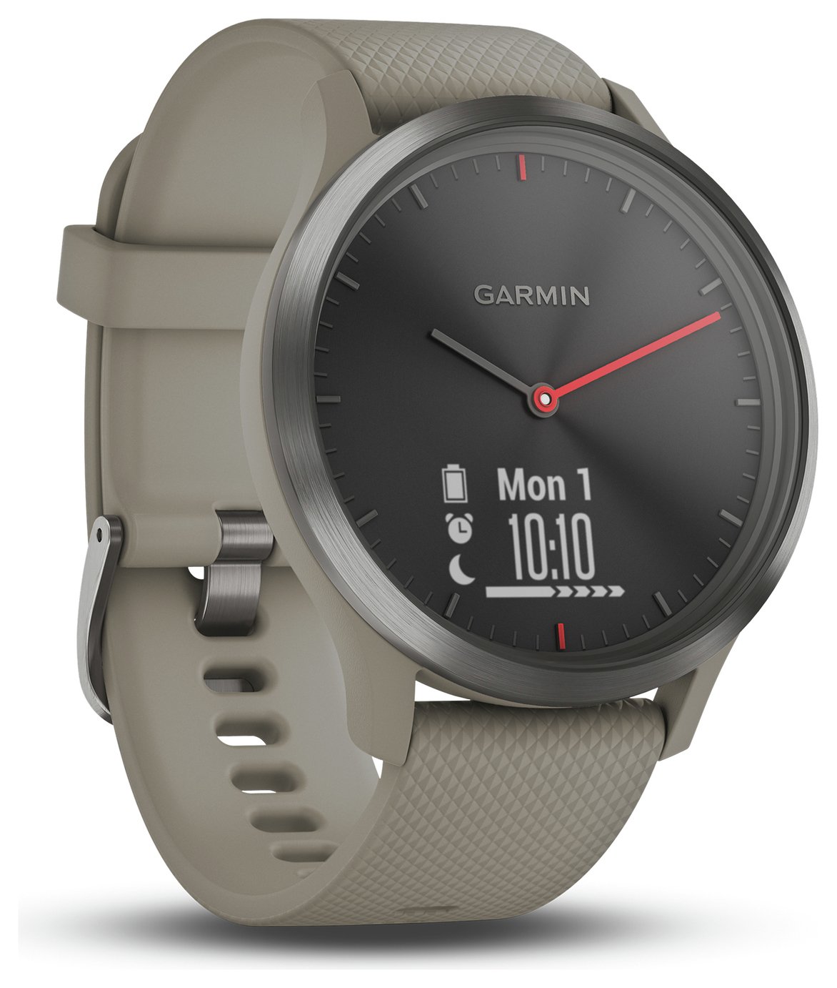 Garmin Vivomove HR Smart Watch - Black and Sandstone