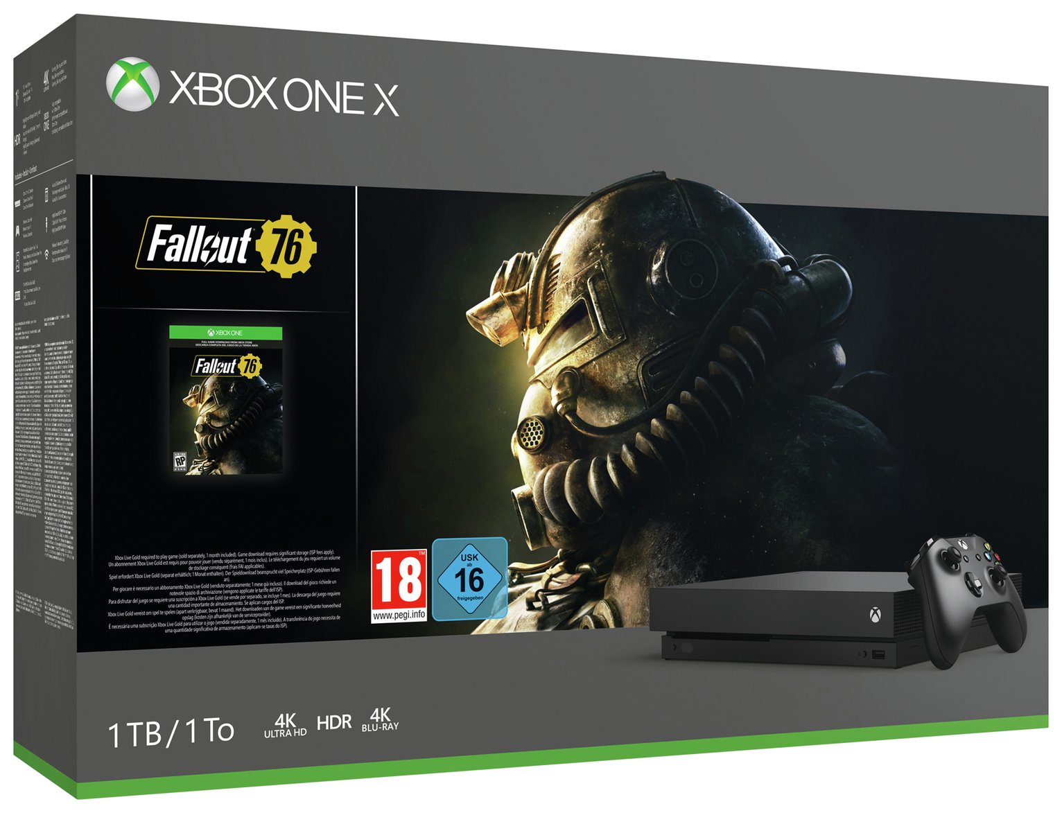 Xbox One X 1TB Console & Fallout 76 Bundle review