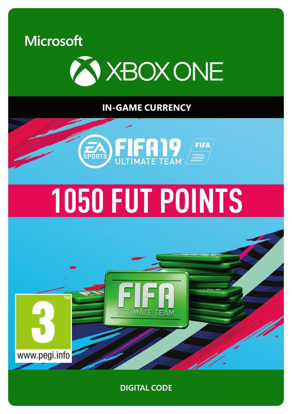 FIFA 19 Ultimate Team - 1050 Points Xbox One Receipt Code
