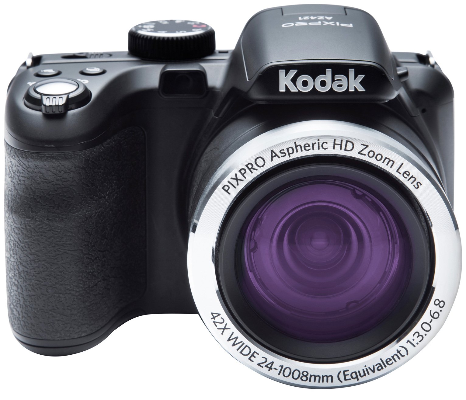 Kodak PixPro AZ421 16MP 42x Zoom Bridge Camera - Black