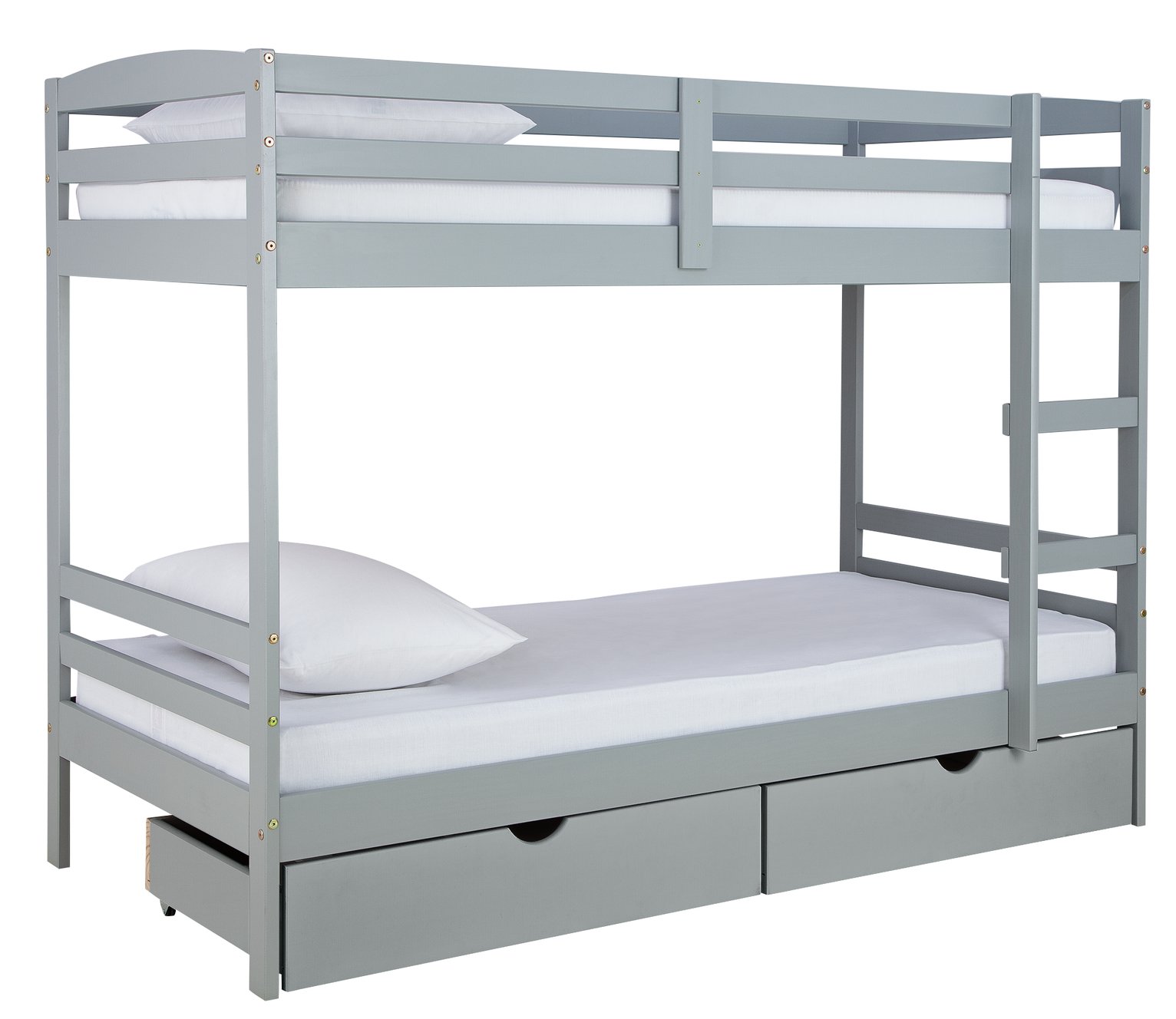 Argos Home Josie Grey Bunk Bed, Drawers & 2 Kids Mattresses Reviews