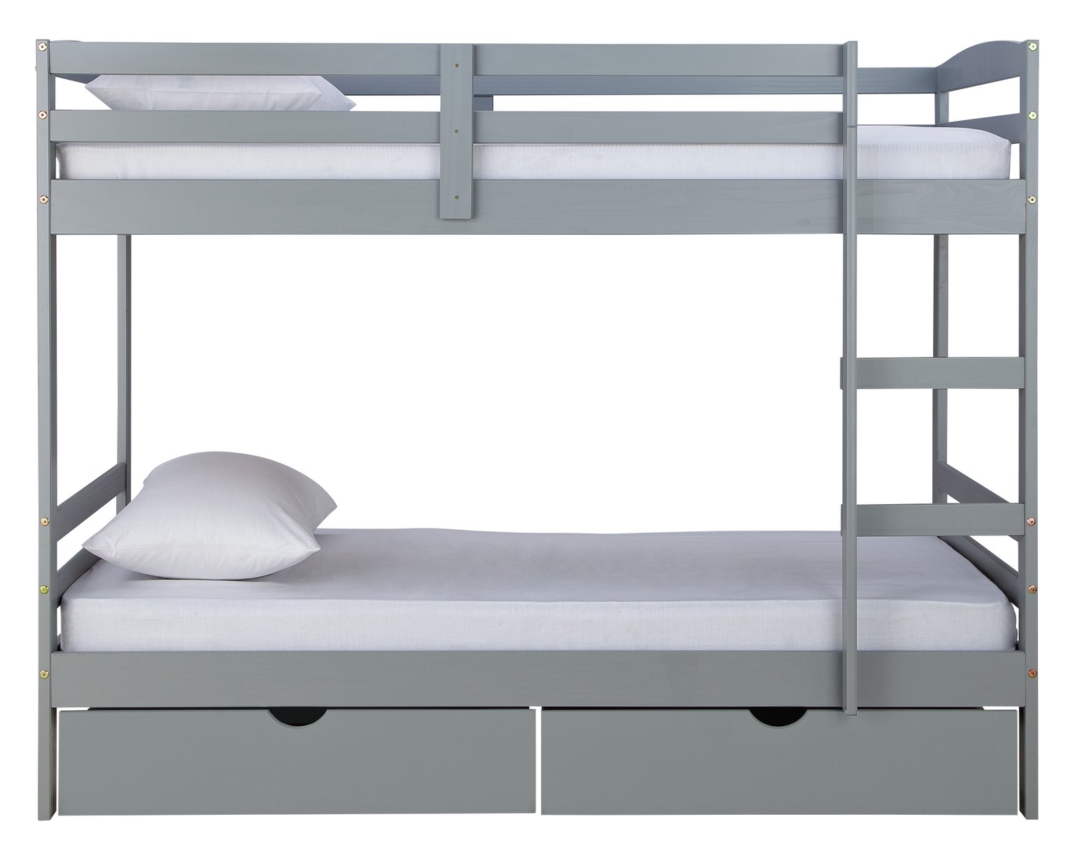 Argos Home Josie Grey Bunk Bed, Drawers & 2 Kids Mattresses Reviews