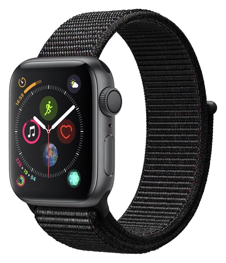 Apple Watch S4 GPS 40mm - Space Grey Aluminum / Black Loop