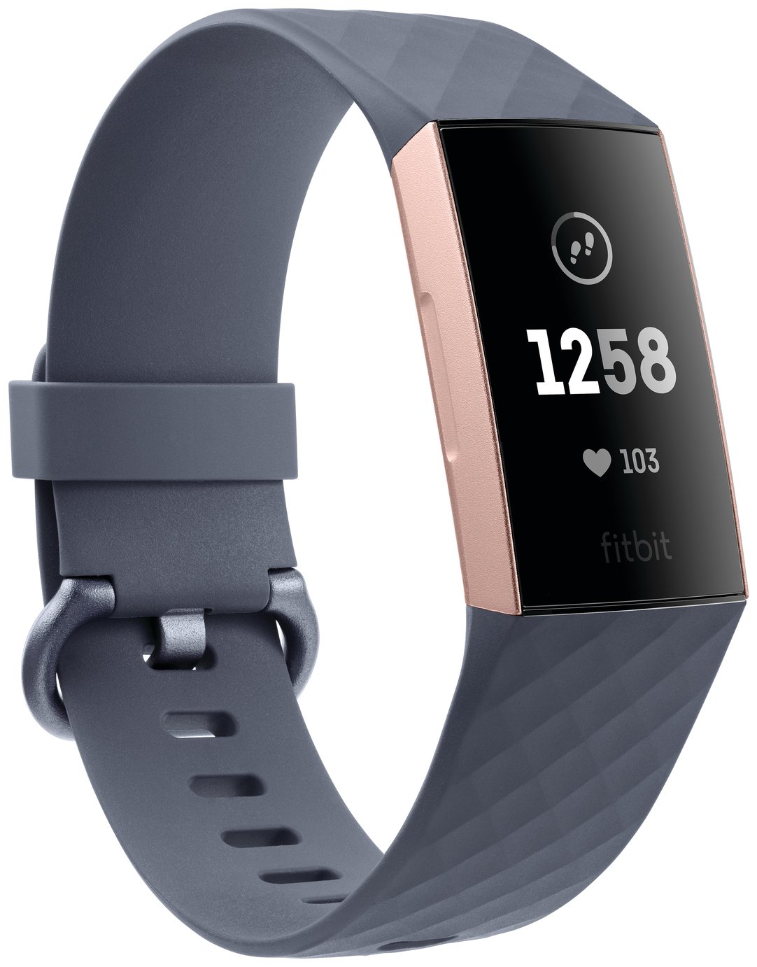 Fitbit Charge 3 Fitness Tracker - Rose Gold